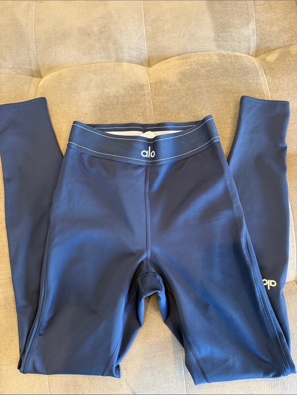 ALO Yoga Navy Blue Leggings